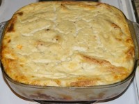 Запеканка с фаршем и макаронами