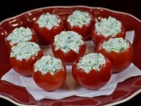 Фаршированные помидоры с сыром