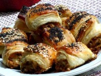 Рулеты с красной рыбой