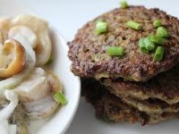 Как приготовить оладьи из гречки с рыбой