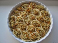 Пирог с фаршем Соты