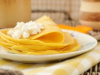 Тонкие блинчики из кукурузной муки