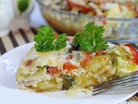 Картофельная пицца «Мечта вегетарианца»