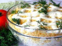 Салат Шуба с мясом