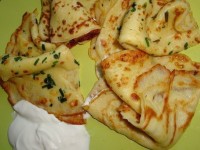 Картофельные блинчики с зеленью
