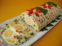 Праздничный салат-рулет украсит любой праздничный стол!