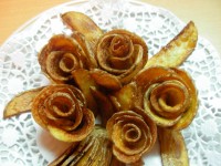 Праздничный гарнир из картофеля Розочки