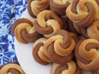 Печенье Завитушки – разноцветная сладость на вашем столе!