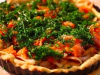 Пирог с копченой рыбой и зеленью – ода пирогам!