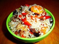 Сладкий плов с курагой и изюмом – приготовьте оригинальный десерт!