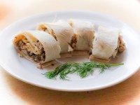 Роллы из лаваша с грибами и сыром – великолепная альтернатива бутербродам