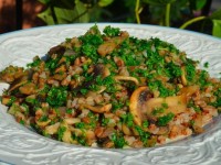Гречневая каша с шампиньонами – сытное блюдо для всей семьи!