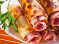 Блинчики на пиве с ветчиной – неповторимый вкус и аромат!