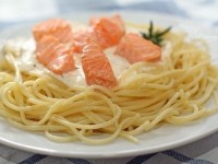 Спагетти с красной рыбой в сливочном соусе – изысканное блюдо быстрого приготовления