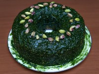 Пасхальный кулич Венок в оригинальной глазури
