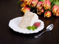 Вафельный торт с нежным йогуртовым кремом. Как приготовить вафли из овсяных хлопьев