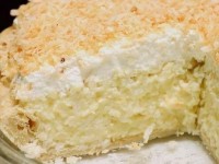 Кокосовый торт со сливками легкого приготовления