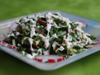 Весенний салат из щавеля
