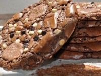 Невероятно вкусное шоколадное печенье – с тремя видами шоколада!