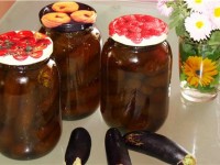 Консервированные баклажаны целиком
