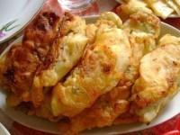 Жареная рыба в кляре из сметаны