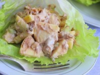 Салат с тунцом и овощами