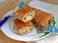 Гречневые блины с грибной начинкой