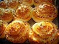 Булочки с сыром и зеленью