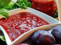 Аджика на зиму. Аджика из сливы и сладкого перца