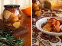 Заготовки на зиму – маринованная тыква с болгарским перцем