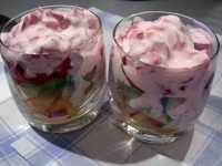 Фруктовый десерт Осеннее настроение