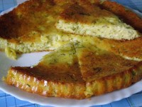 Сырный пирог с укропом и манной крупой – вкусно невероятно!