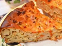 Морковный пирог с мясной начинкой – блюдо, которое вас удивит!