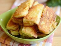 Жареные кабачки в яично-молочном кляре