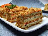 Закусочный торт Наполеон – вкусное праздничное блюдо