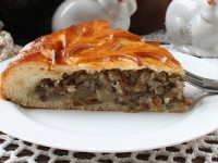 Пирог из гречки и грибами – старорусский рецепт