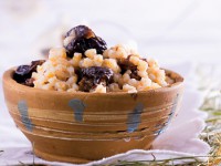 Рождественская кутья из пшеницы с инжиром и изюмом