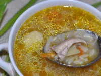 Старорусская кухня – рассольник куриный
