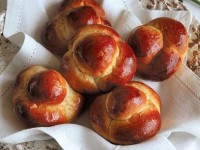 Старорусская кухня, блюдо времен императрицы Екатерины Великой – булочки Бриош
