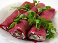 Оригинальные свекольные блины – старорусская кухня