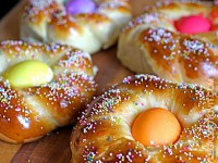 Пасхальные веночки по итальянскому рецепту