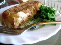 Постное блюдо старорусской кухни – грибной студень
