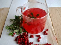 Старорусская кухня – витаминный брусничный чай