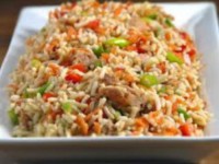 Старорусская кухня – салат с грибами и запеченной курицей