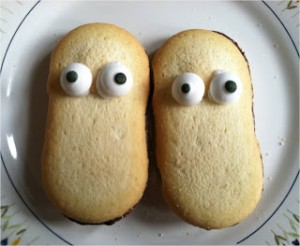 eyes on cookies